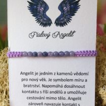 Angelit Fialový