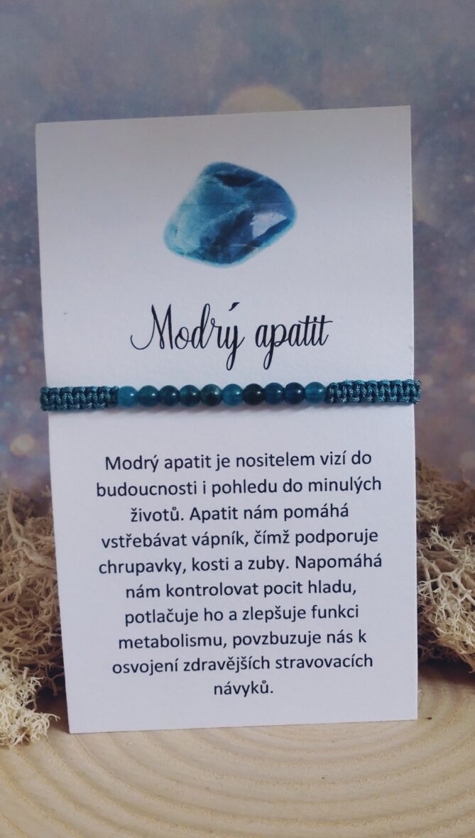Apatit modrý