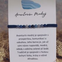 Avanturín Modrý