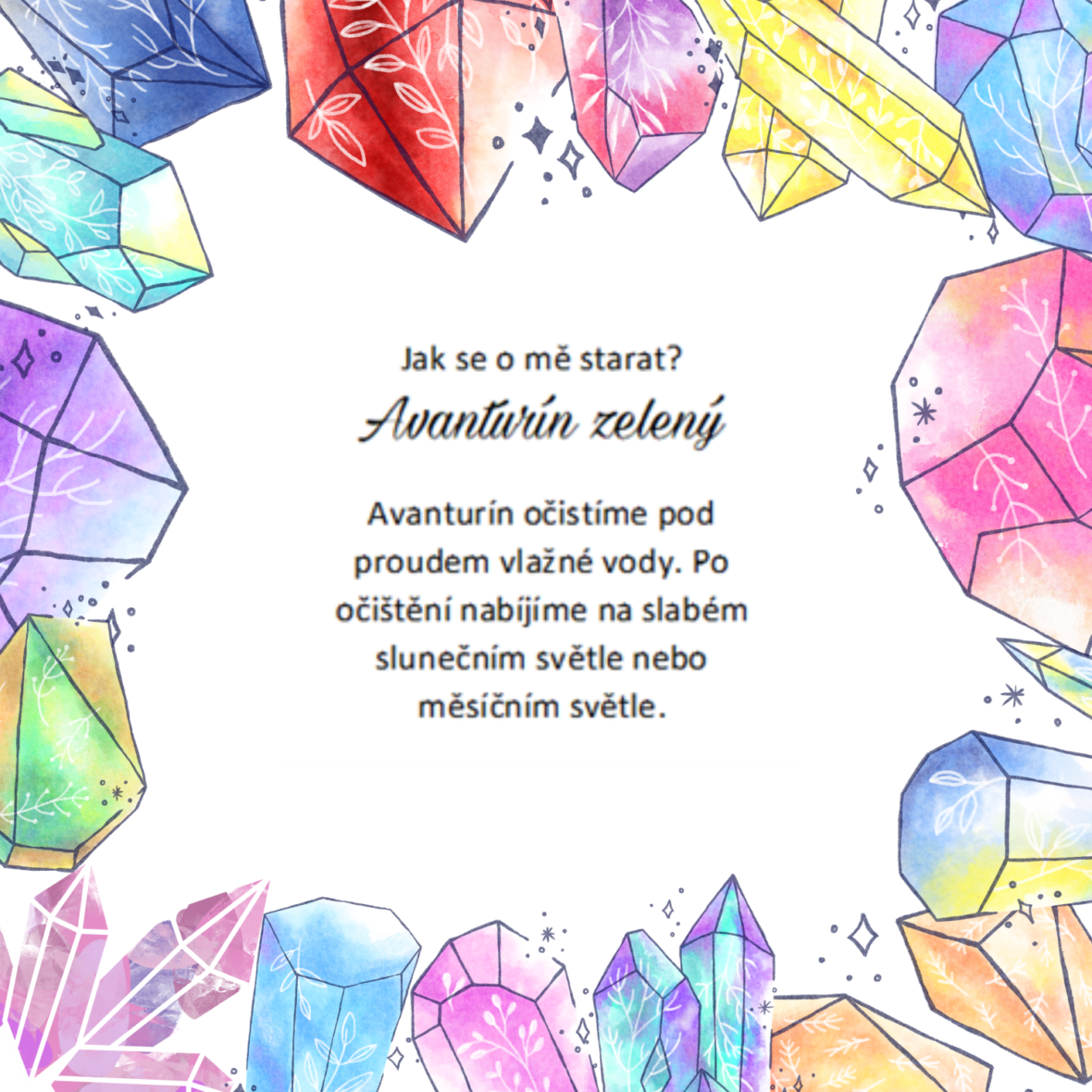 Avanturín zelený