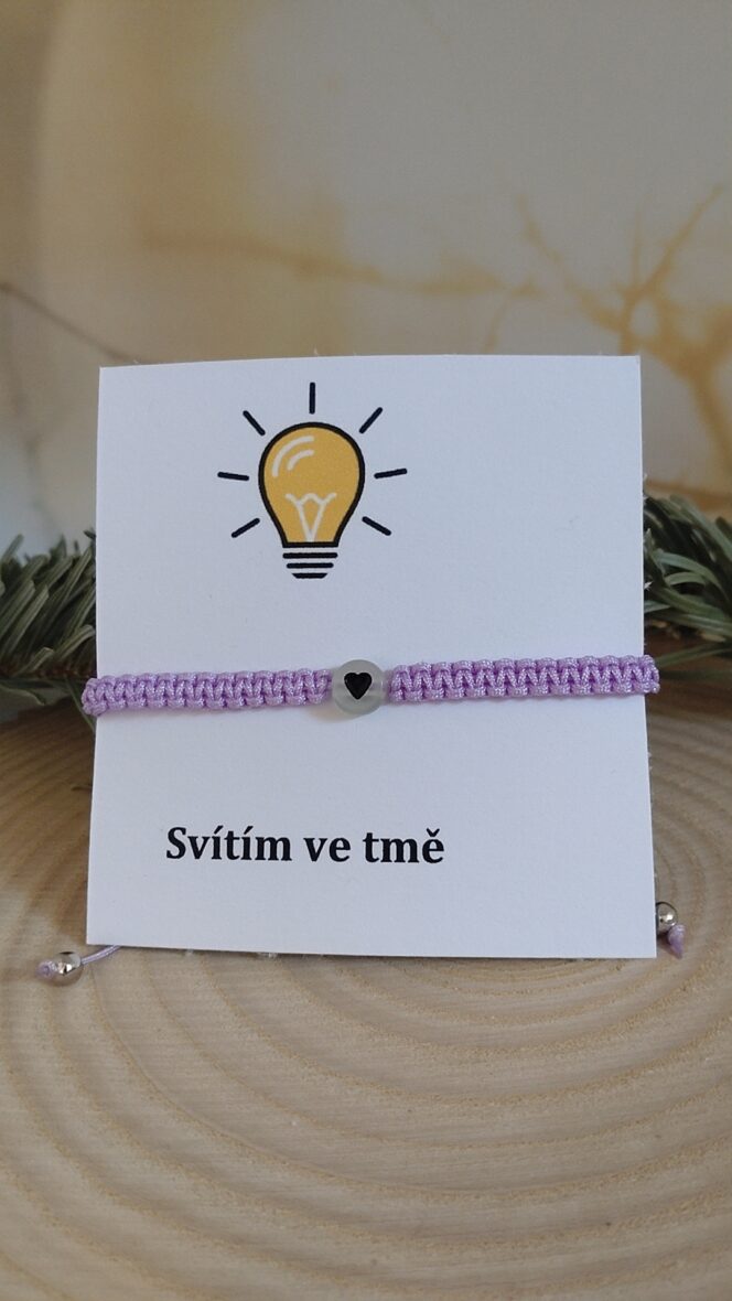 Srdíčko svítící ve tmě