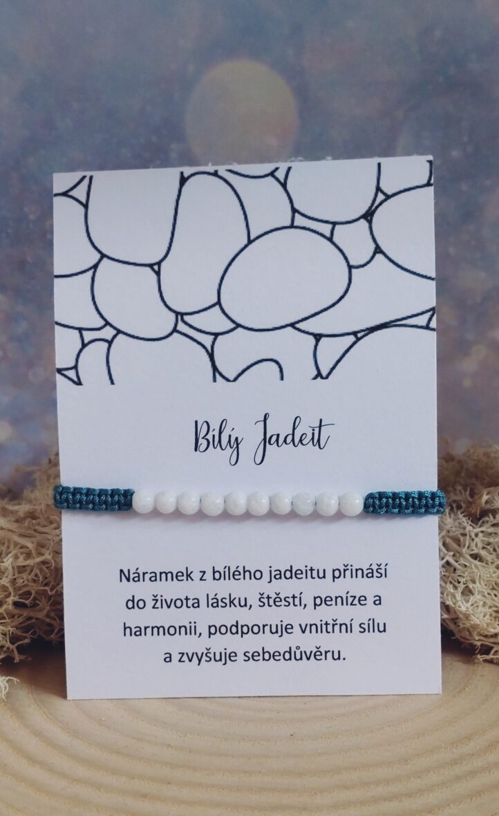 Jadeit Bílý
