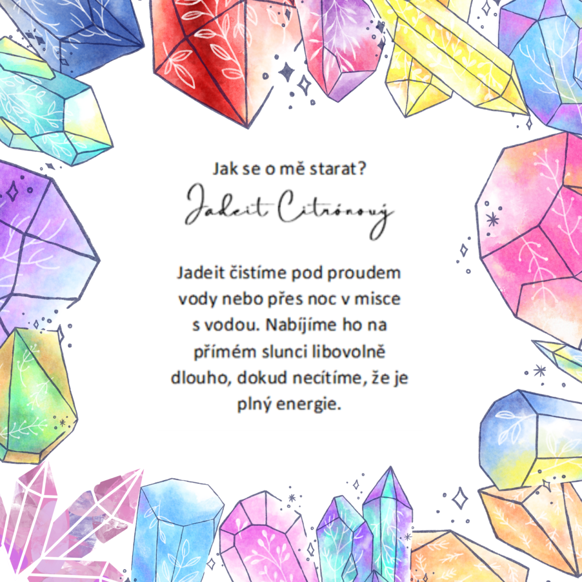 Jadeit citronový