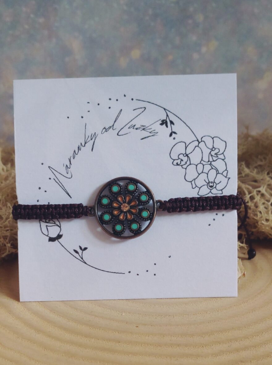 Mandala hnědá