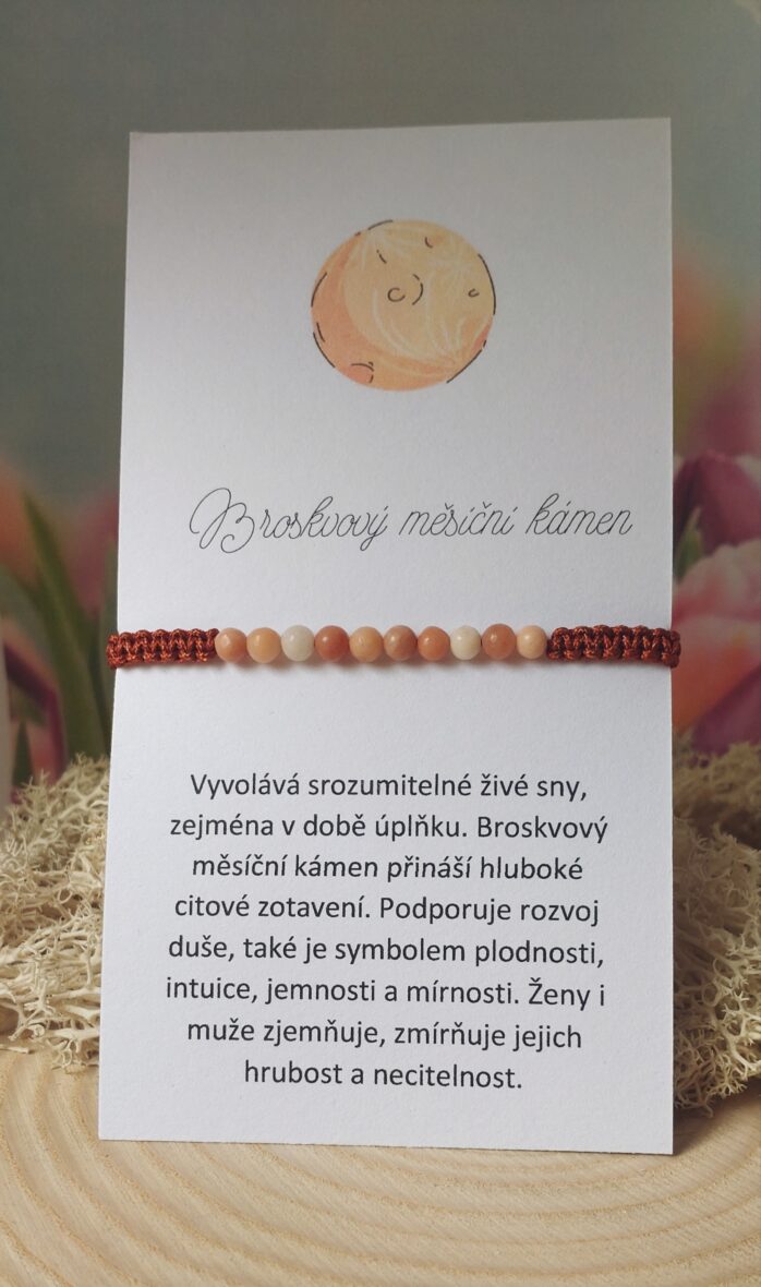 Měsíční kámen broskvový