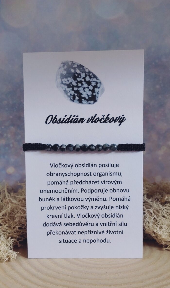 Obsidián vločkový