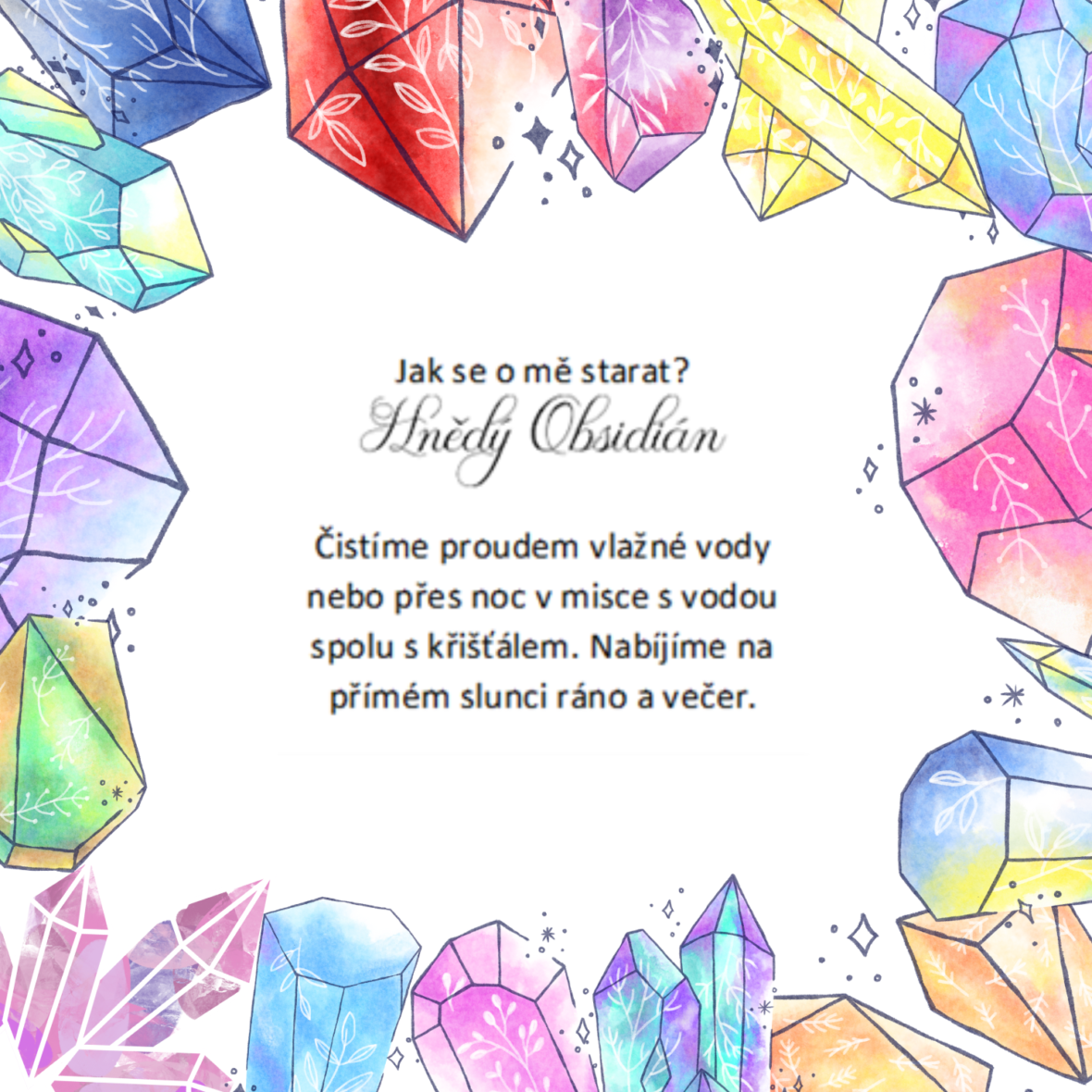 Obsidián hnědý