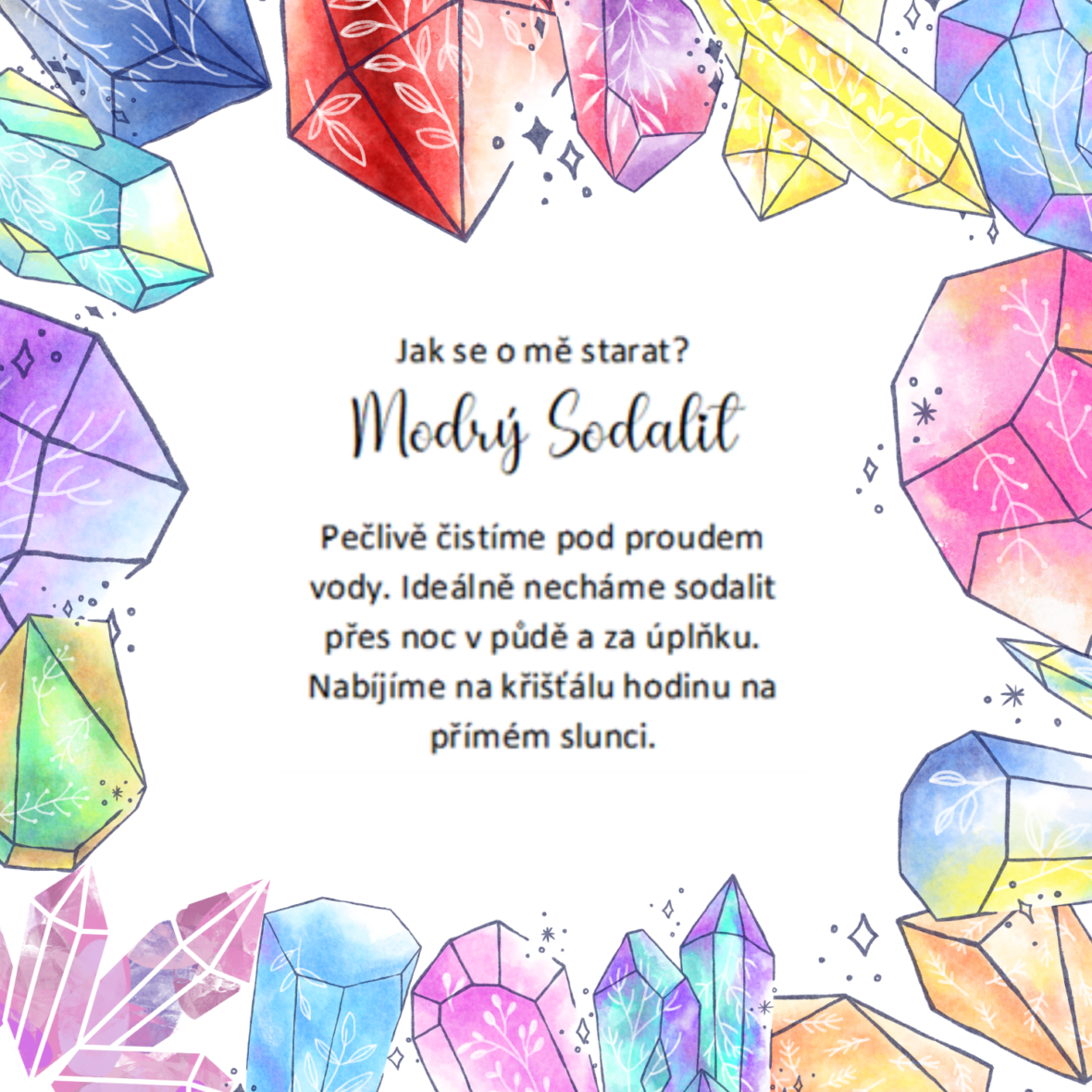 Sodalit modrý