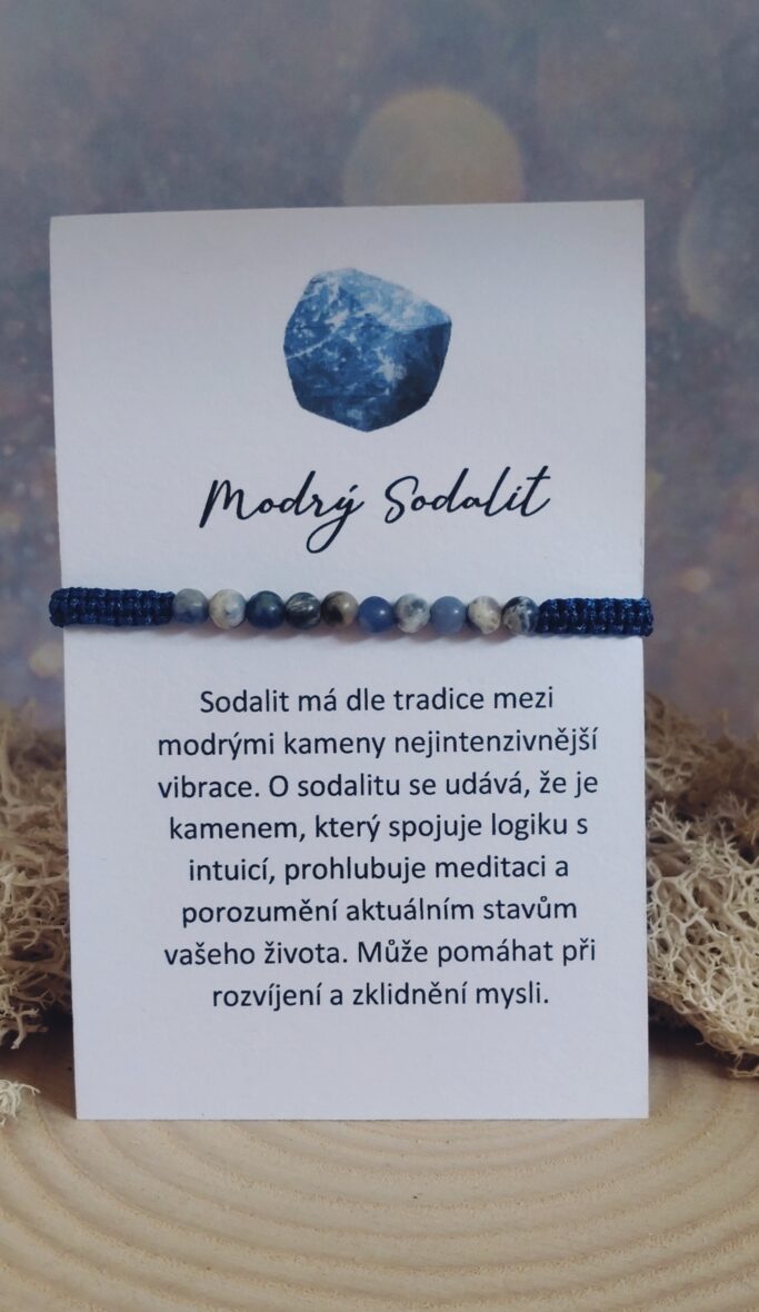 Sodalit modrý